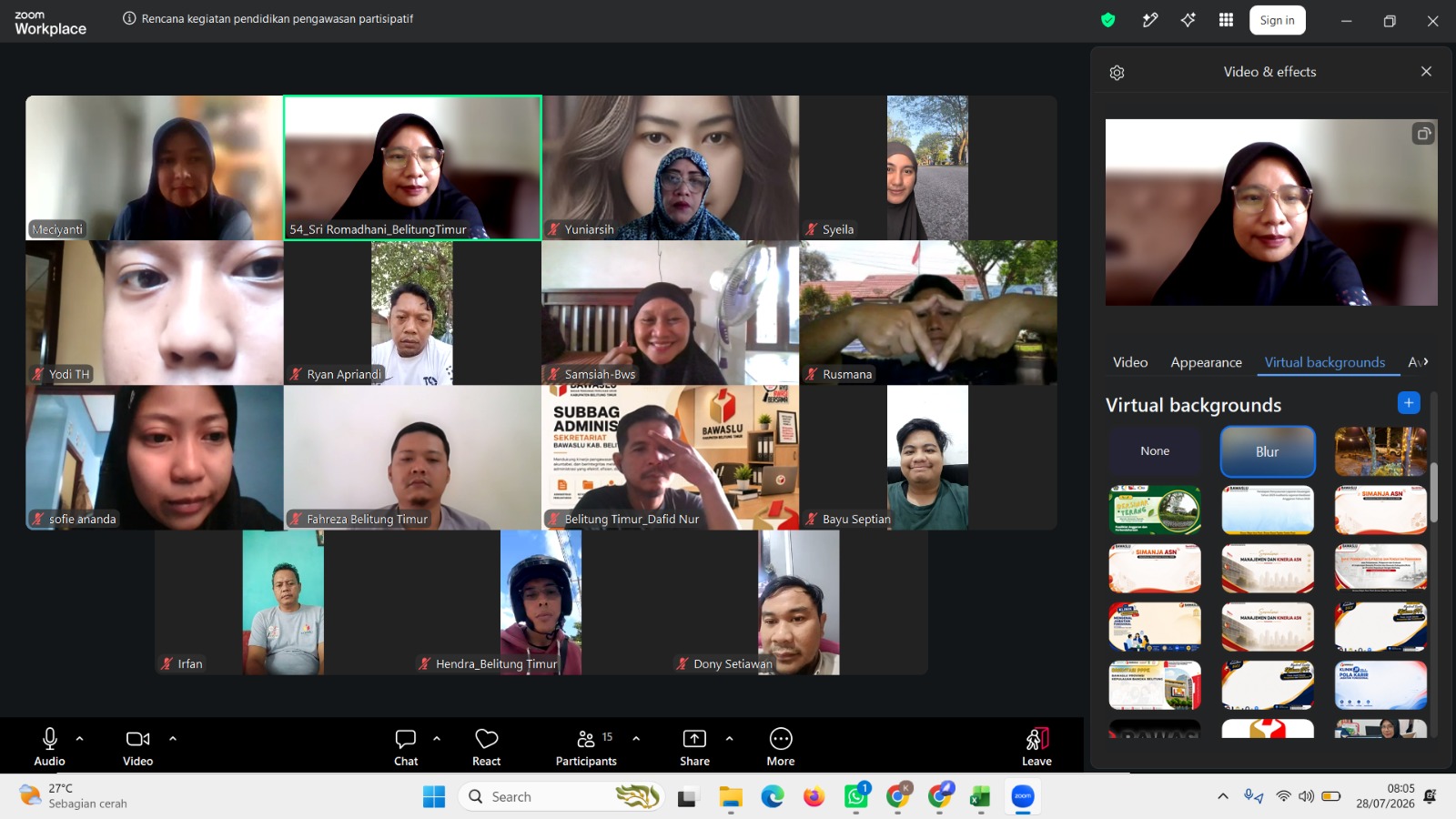 RAPAT INTERNAL